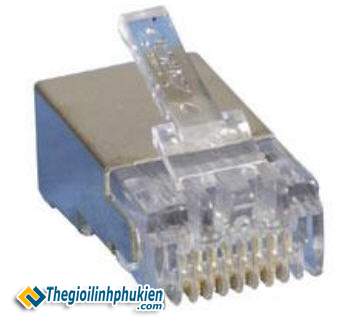 Shielded 8 Position Modular Plug 5-569530-3